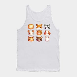 Kawaii Animals Tank Top